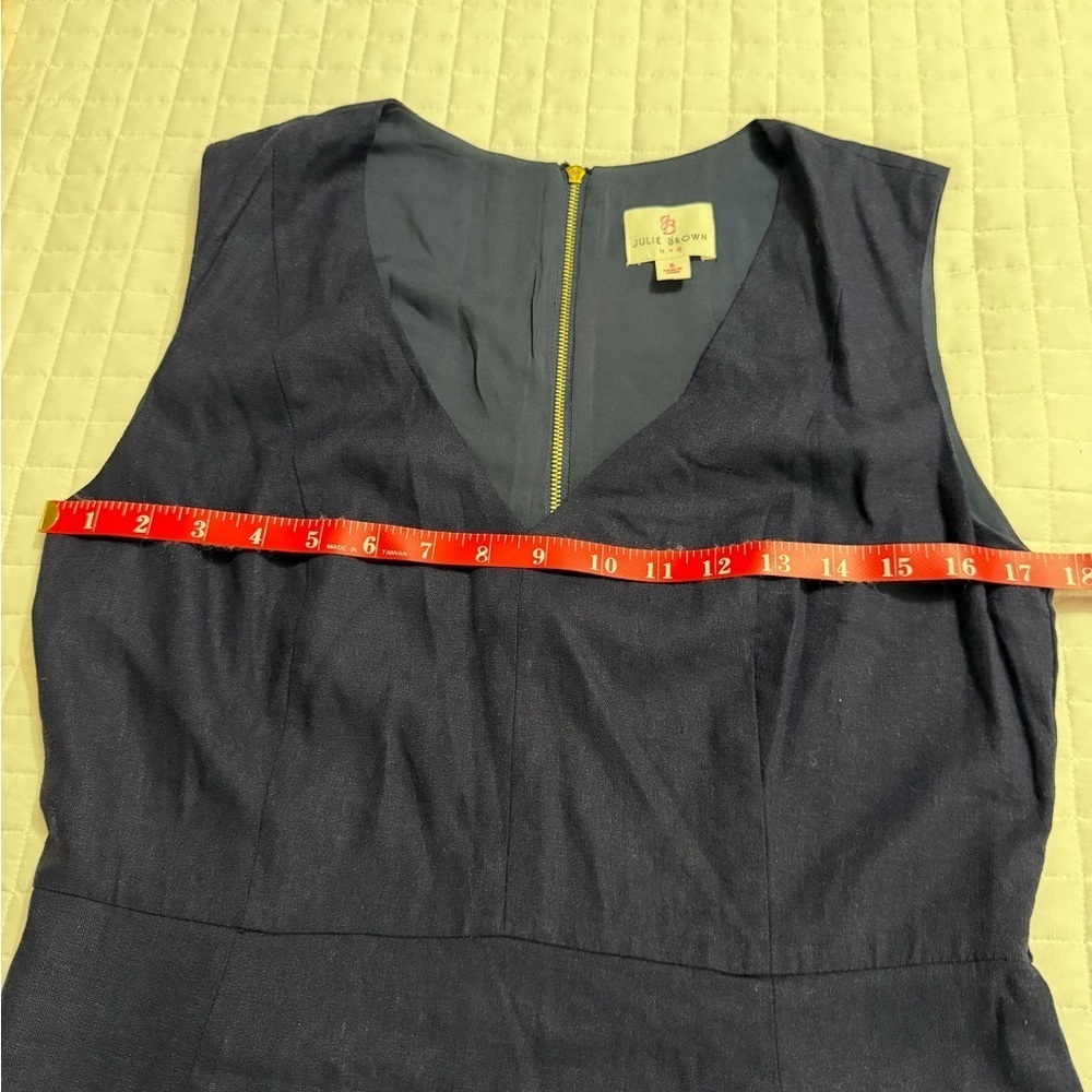 JB by Julie Brown Navy and White Midi Dress - Picture 10 of 10